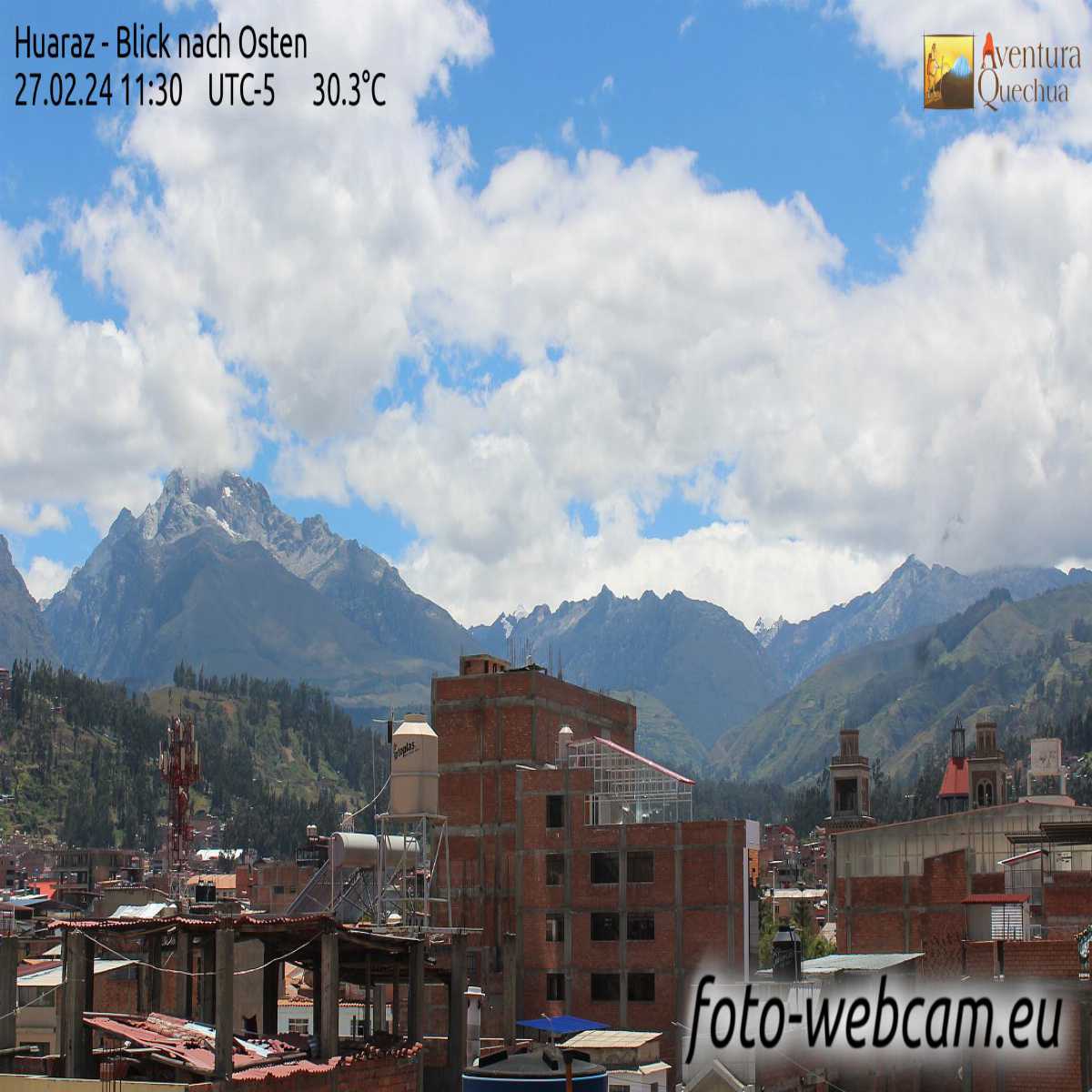 Huaraz webcam