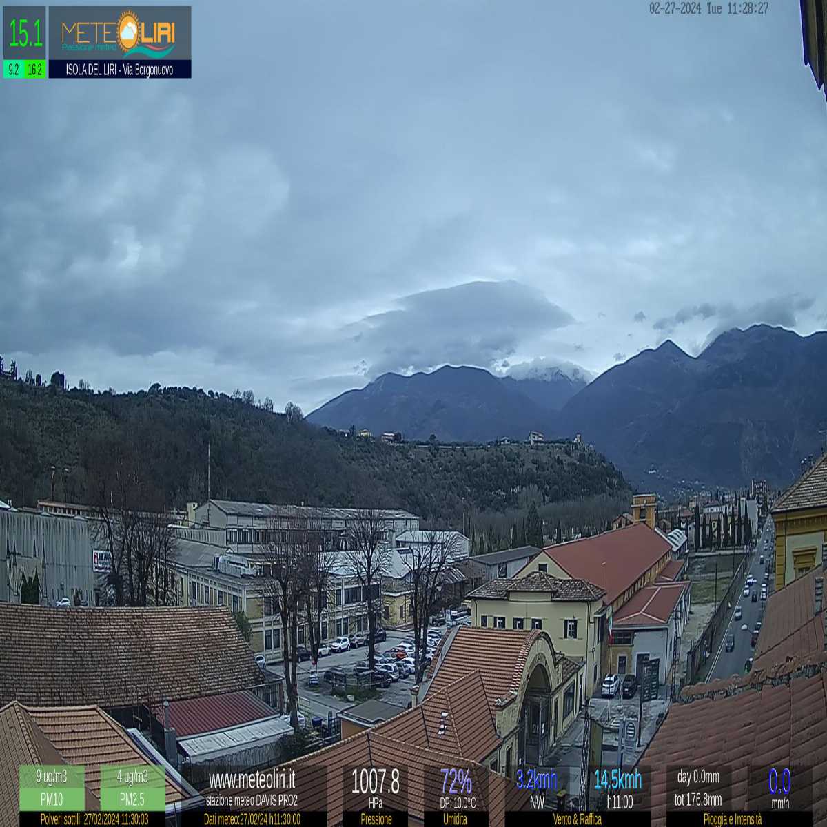 Acquapendente webcam