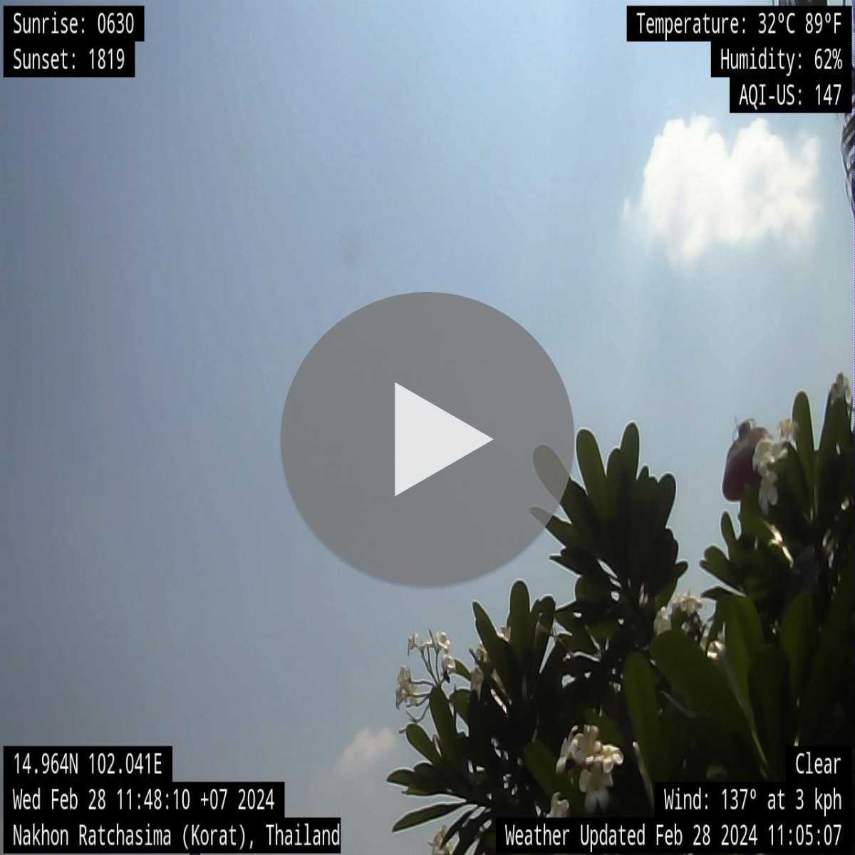 Nakhon Ratchasima webcam