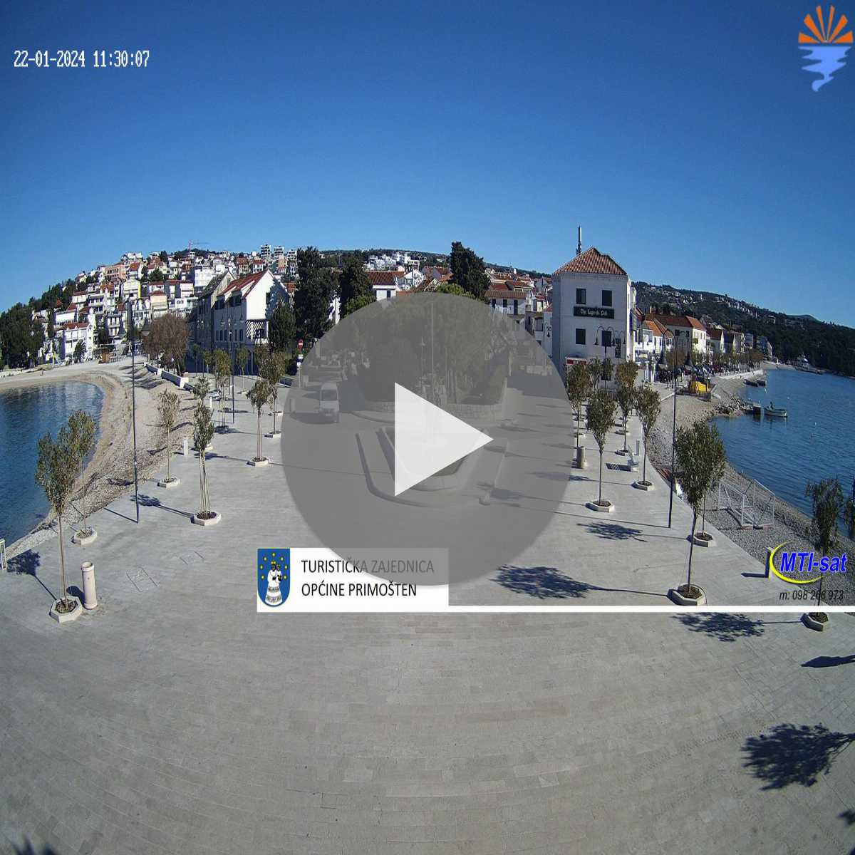 Sibenik Knin County webcam
